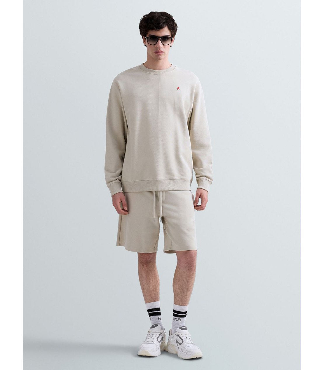 コットンテリーフリース 詳細画像 ライトベージュ 2